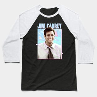 Jim Carrey /// 90s design Baseball T-Shirt